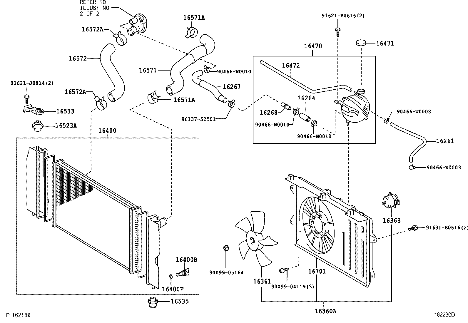 Radiator Water Outlet
