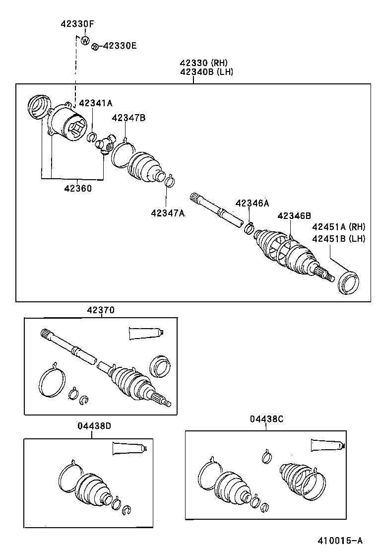 Rear Axle Shaft Hub