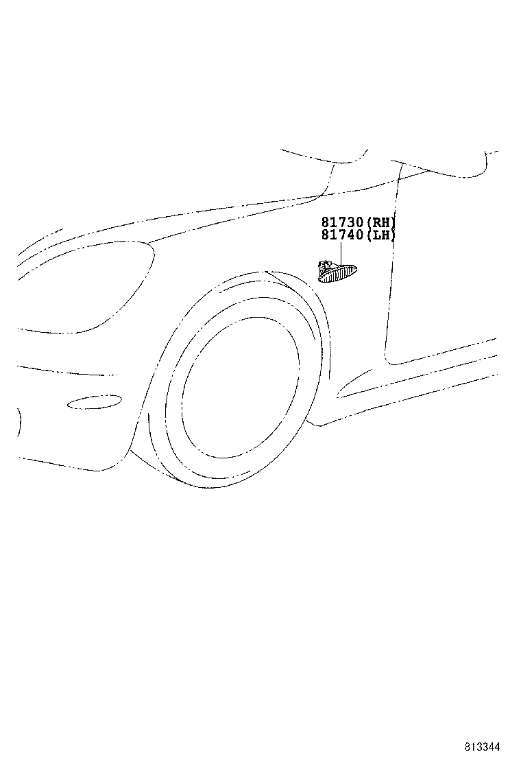 Turn Signal Lamp & Outer Mirror Lamp