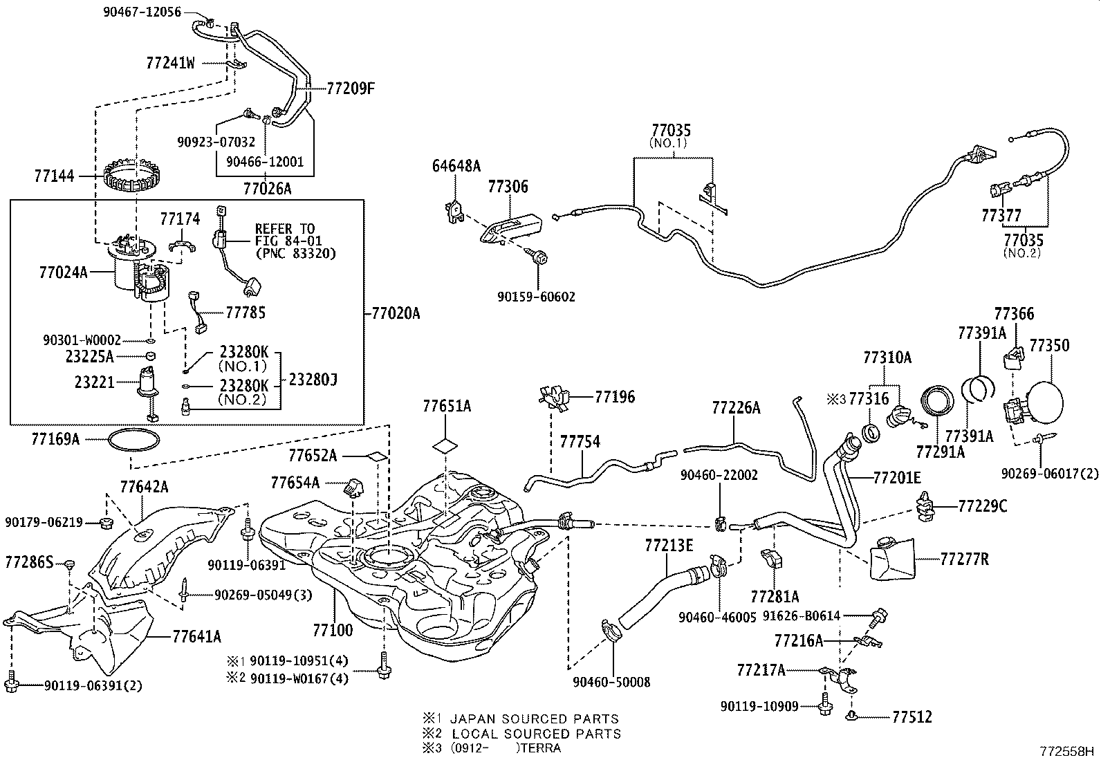 Fuel Tank & Tube
