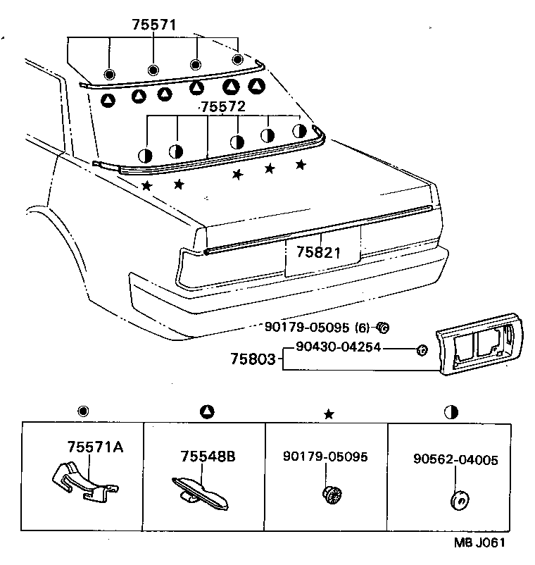 Rear Moulding