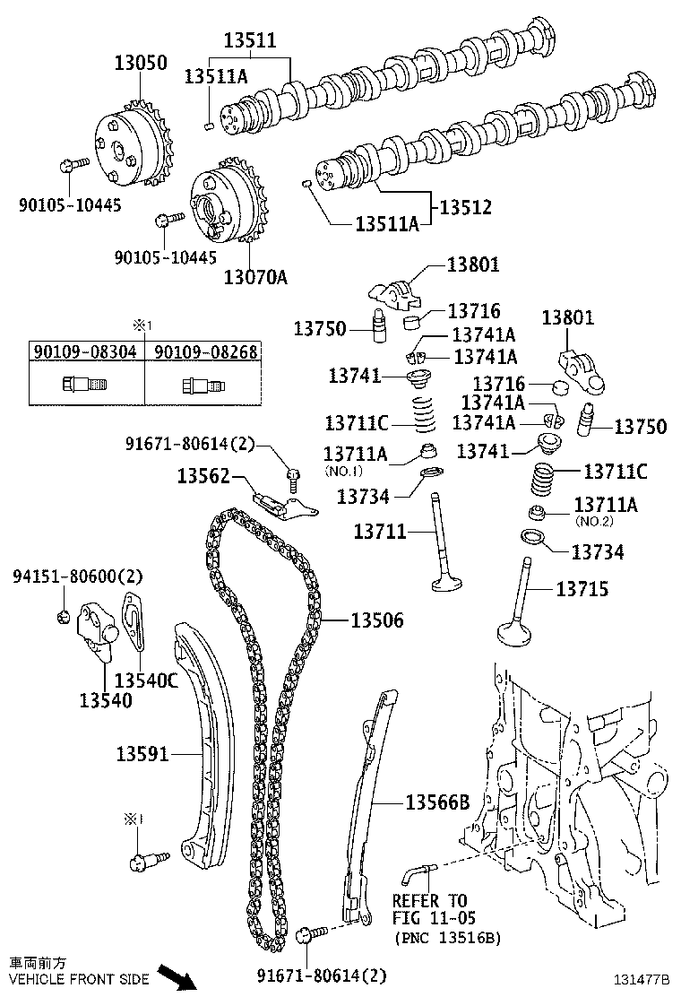 Camshaft & Valve