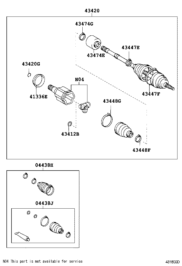 Front Drive Shaft