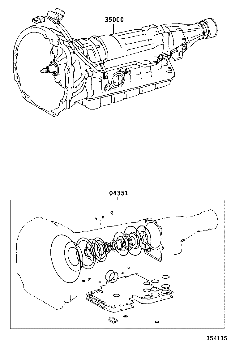 Transaxle Or Transmission Assy & Gasket Kit