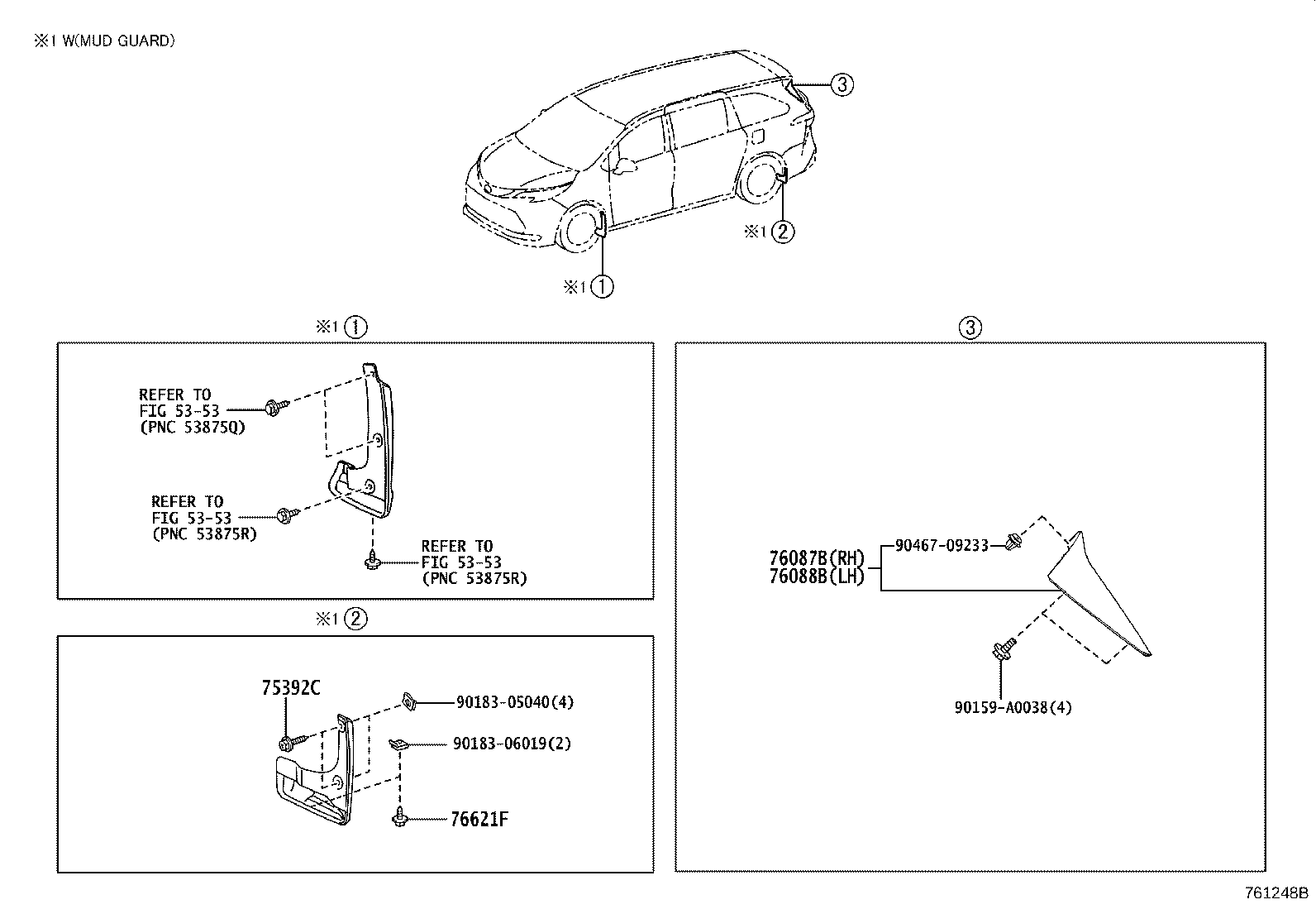 Spoiler & Side Mudguard