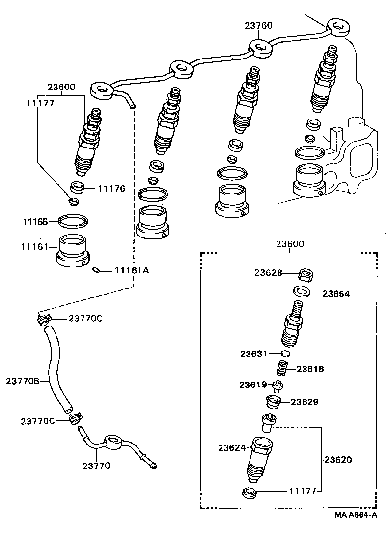 Boquilla de inyección