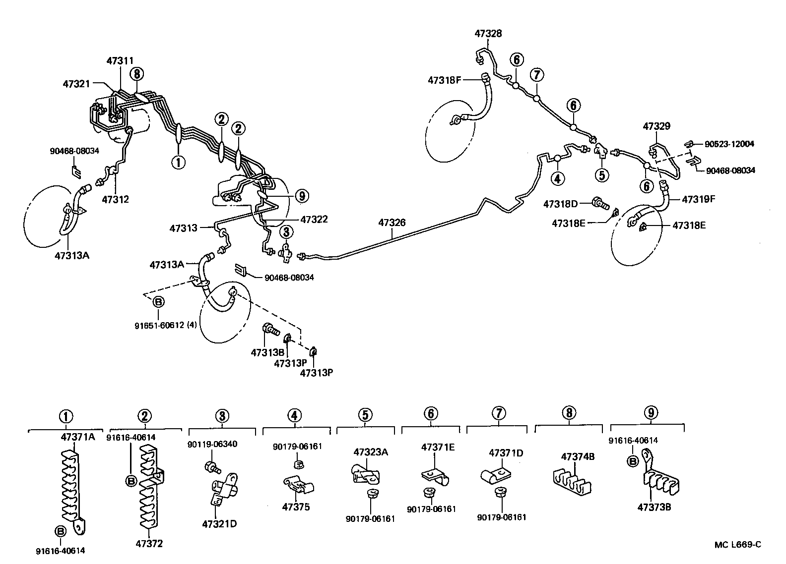 Brake Tube Clamp