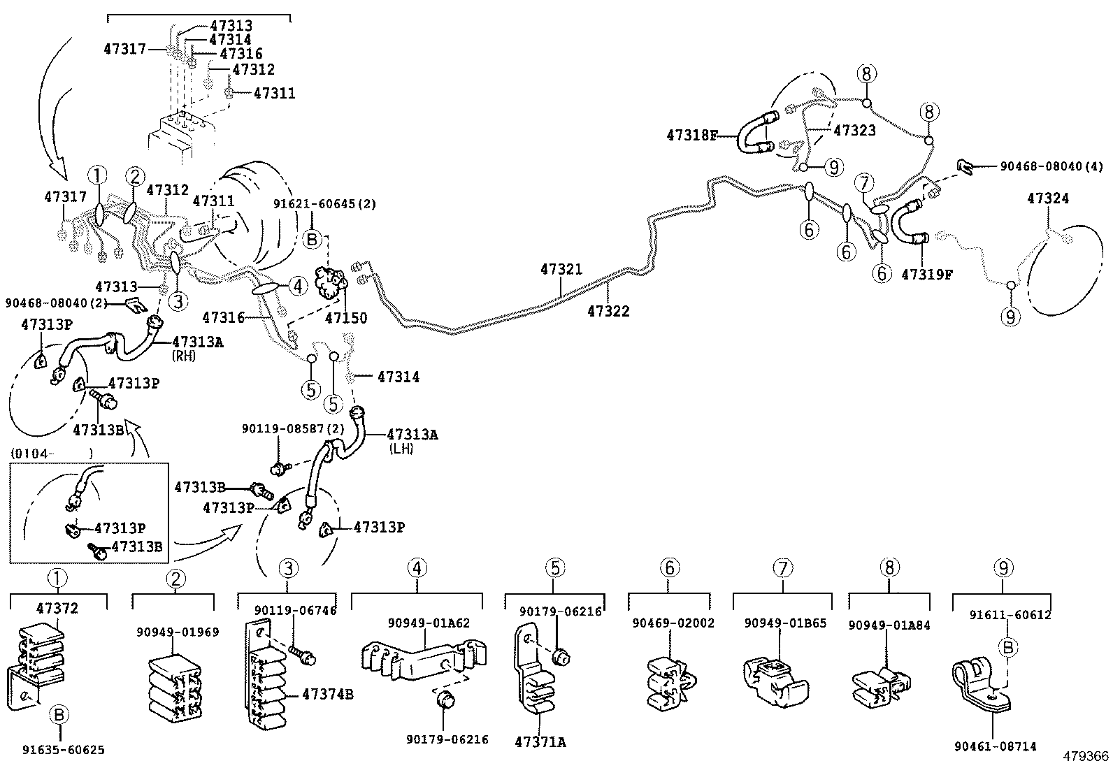 Brake Tube Clamp
