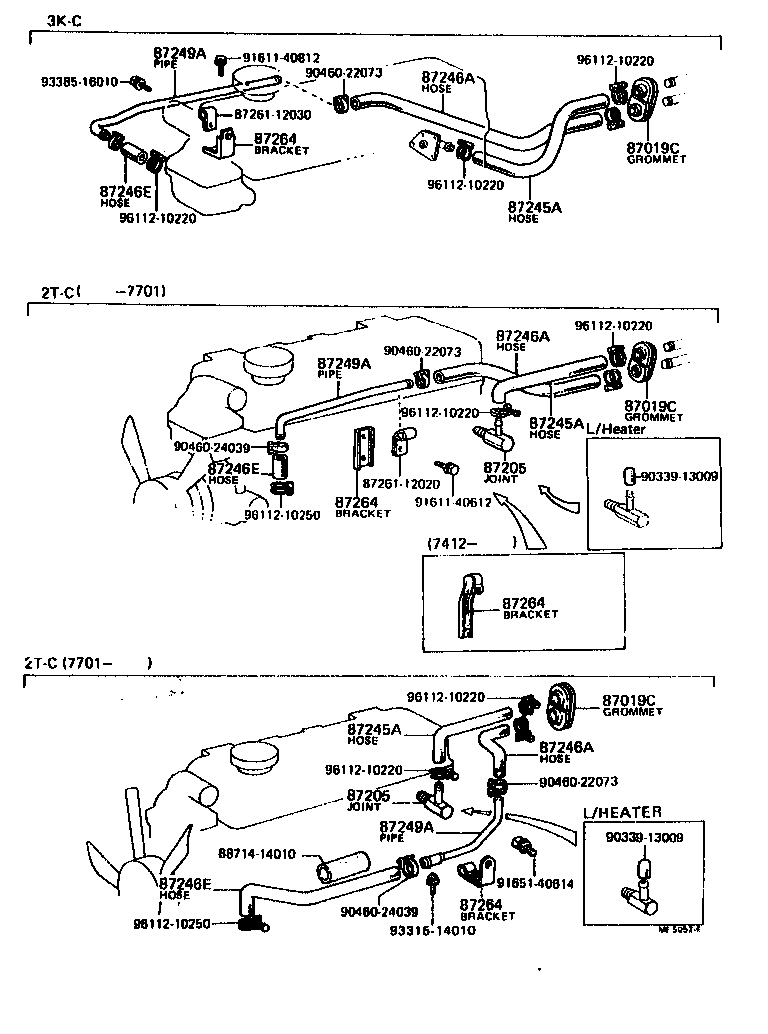 Tuberías de agua para calefacción y aire acondicionado