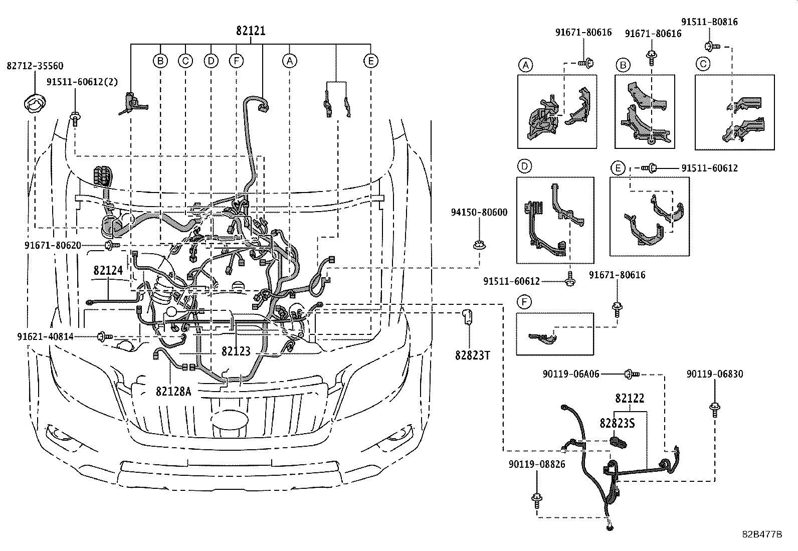 Wiring & Clamp