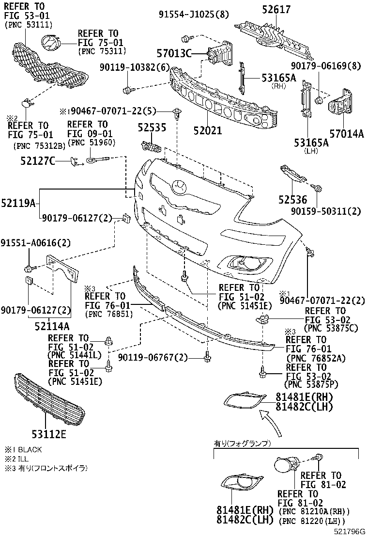 Front Bumper Bumper Stay