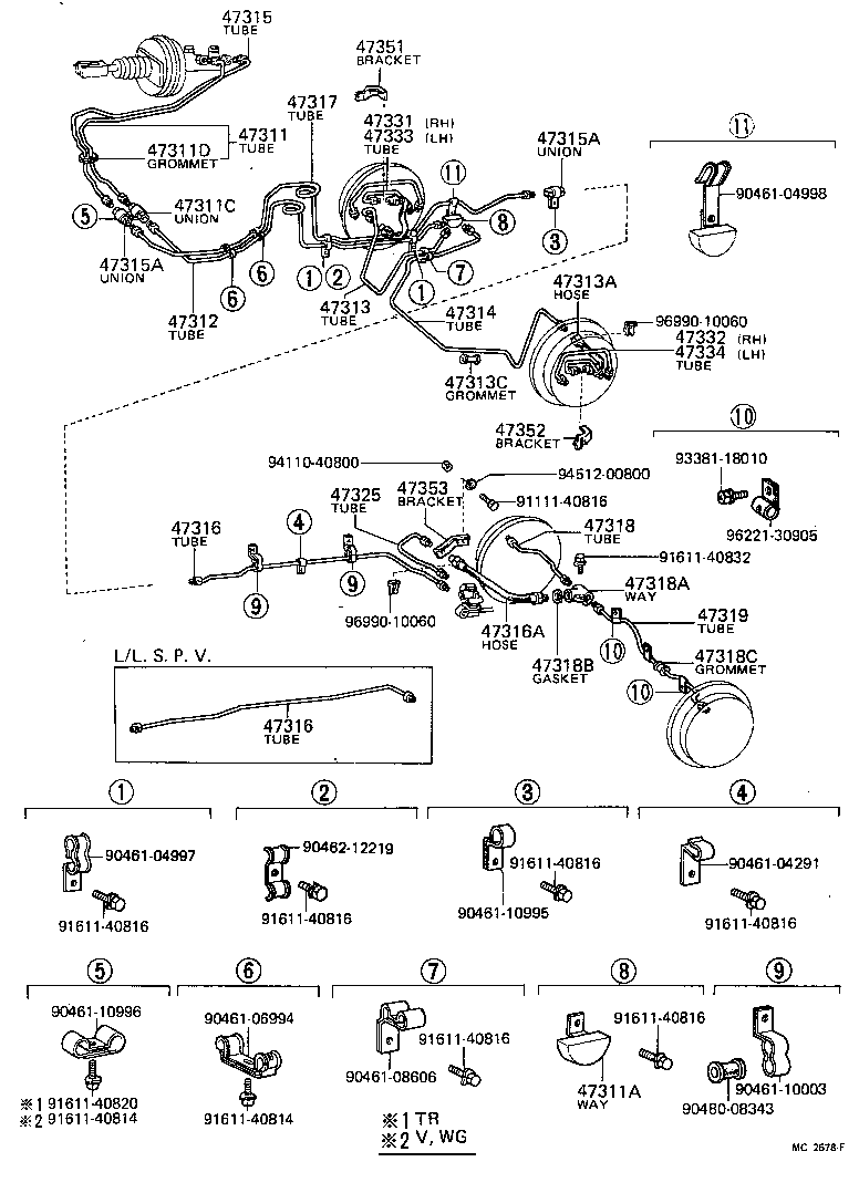 Brake Tube Clamp