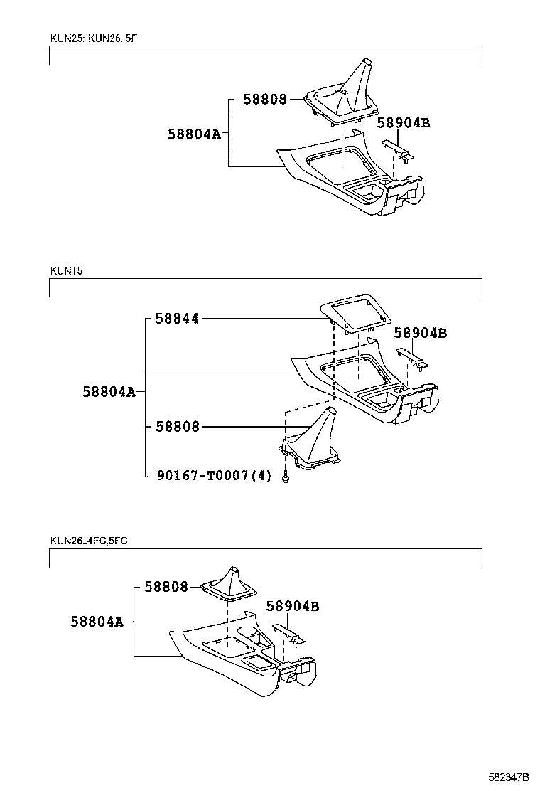 Console Box & Bracket