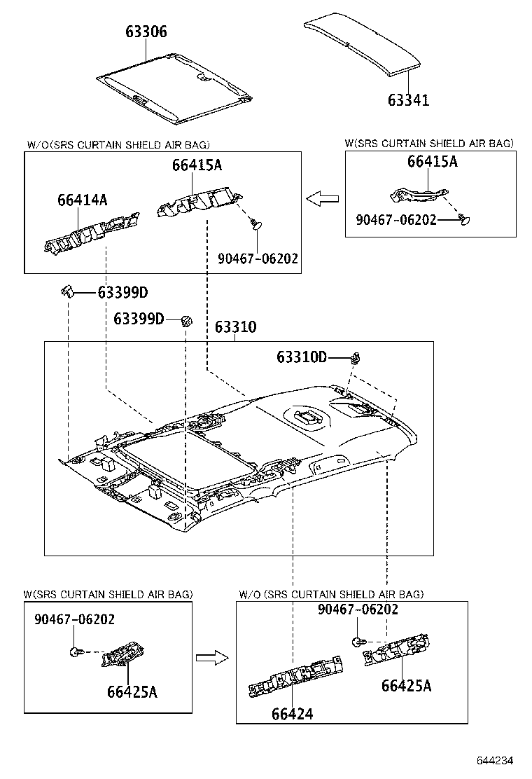 Headlining & Silencer Pad