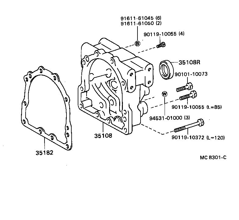 Extension Housing