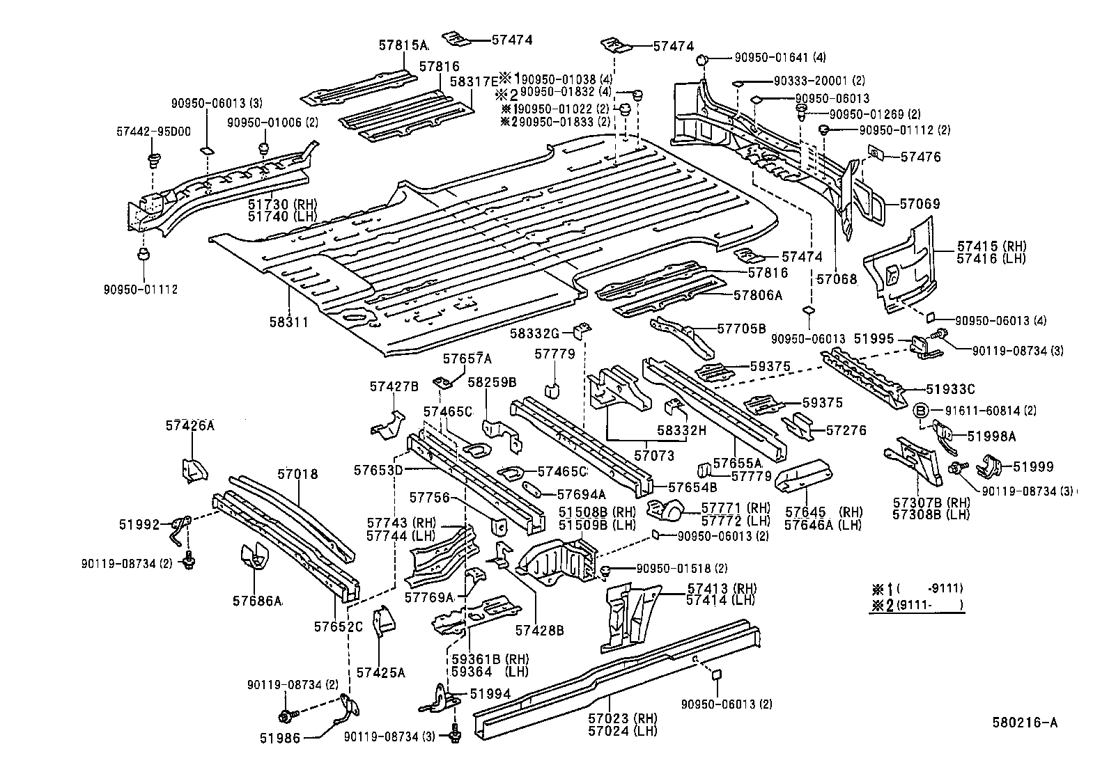 Rear Floor Panel