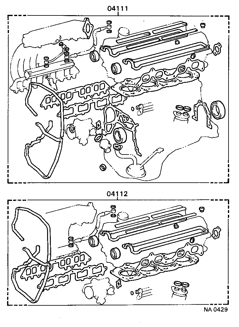 Engine Overhaul Gasket Kit