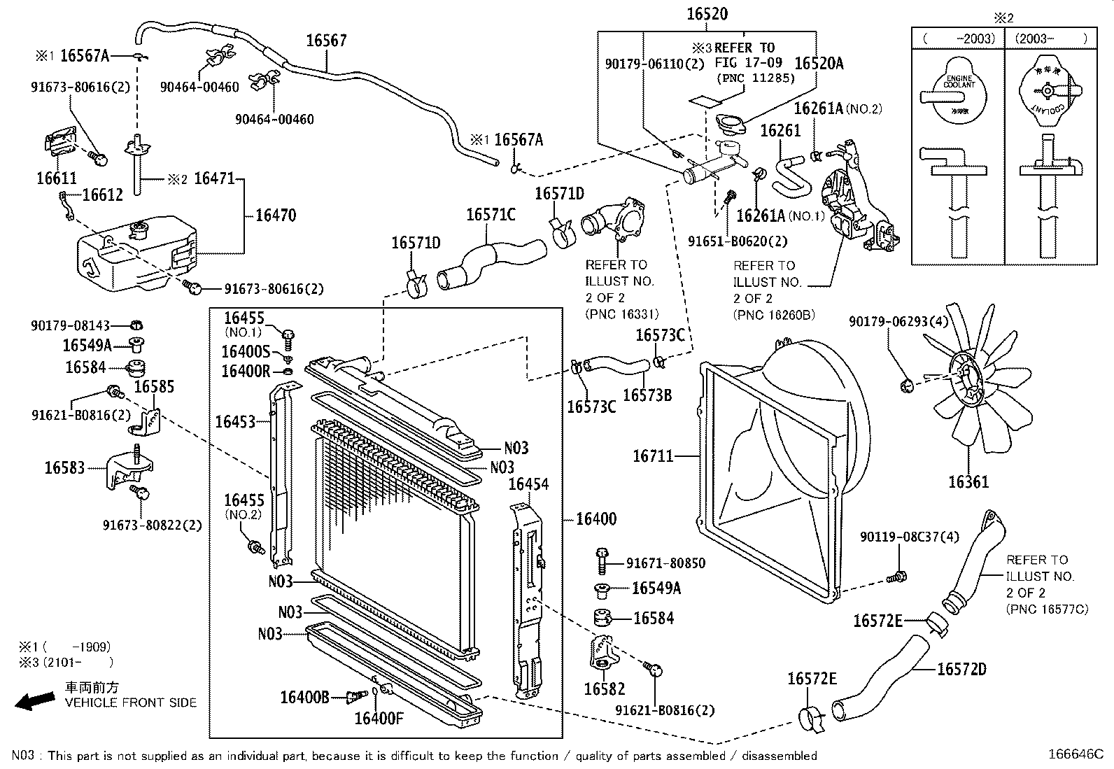 Radiator Water Outlet