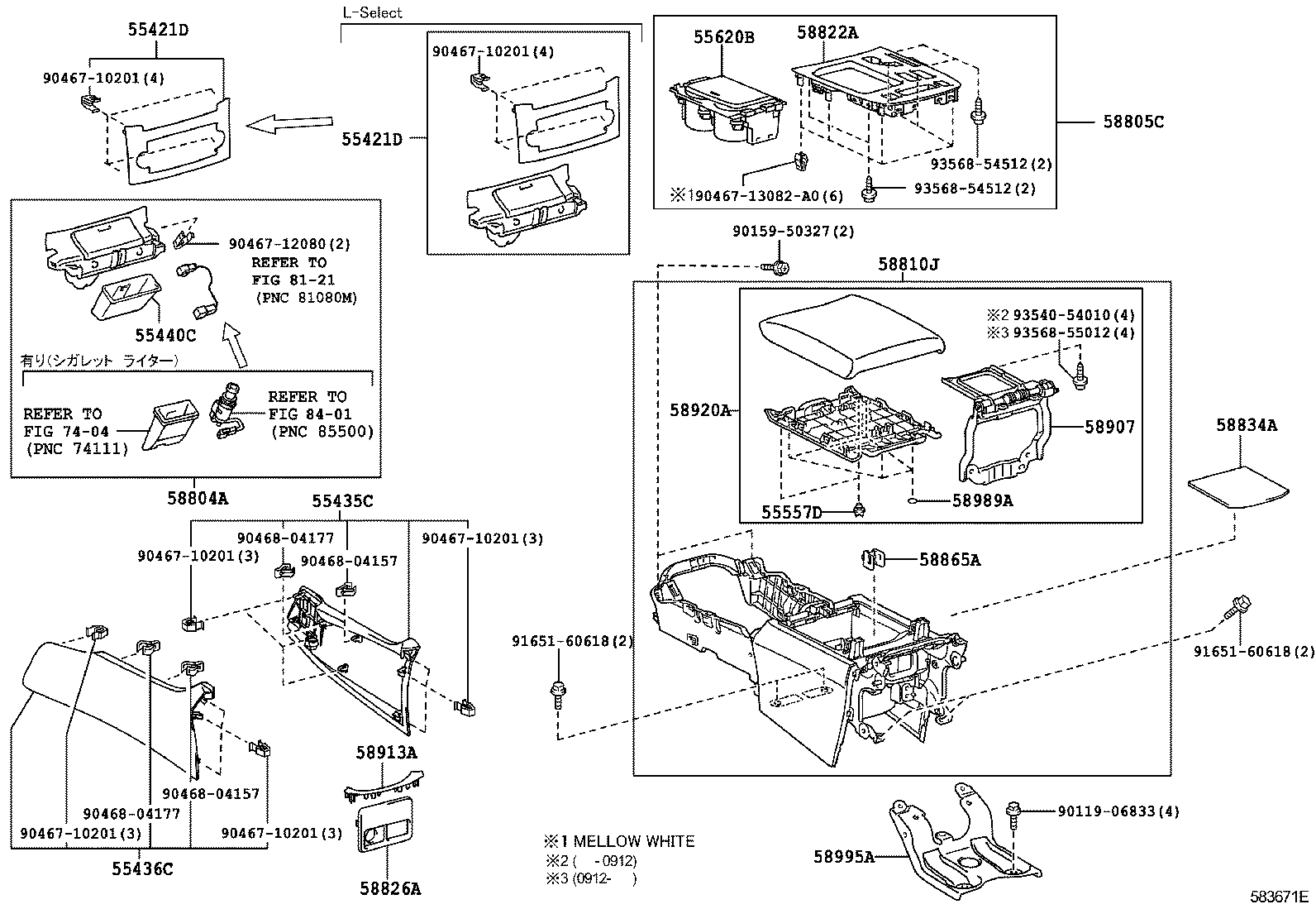 Console Box & Bracket
