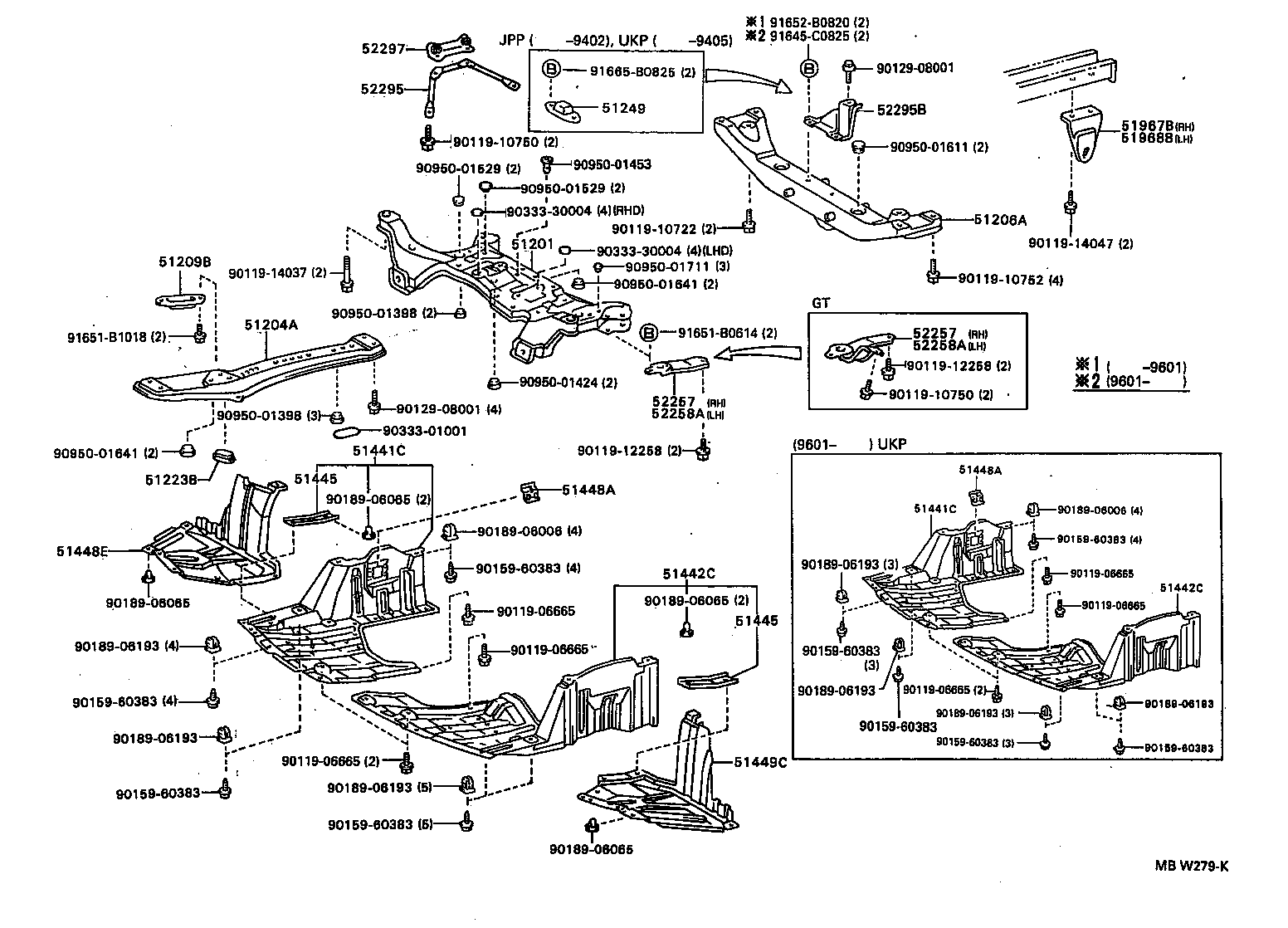 Suspension Crossmember & Under Cover