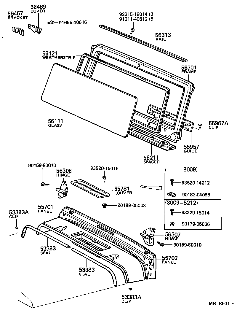 Cowl Panel & Windshield Glass