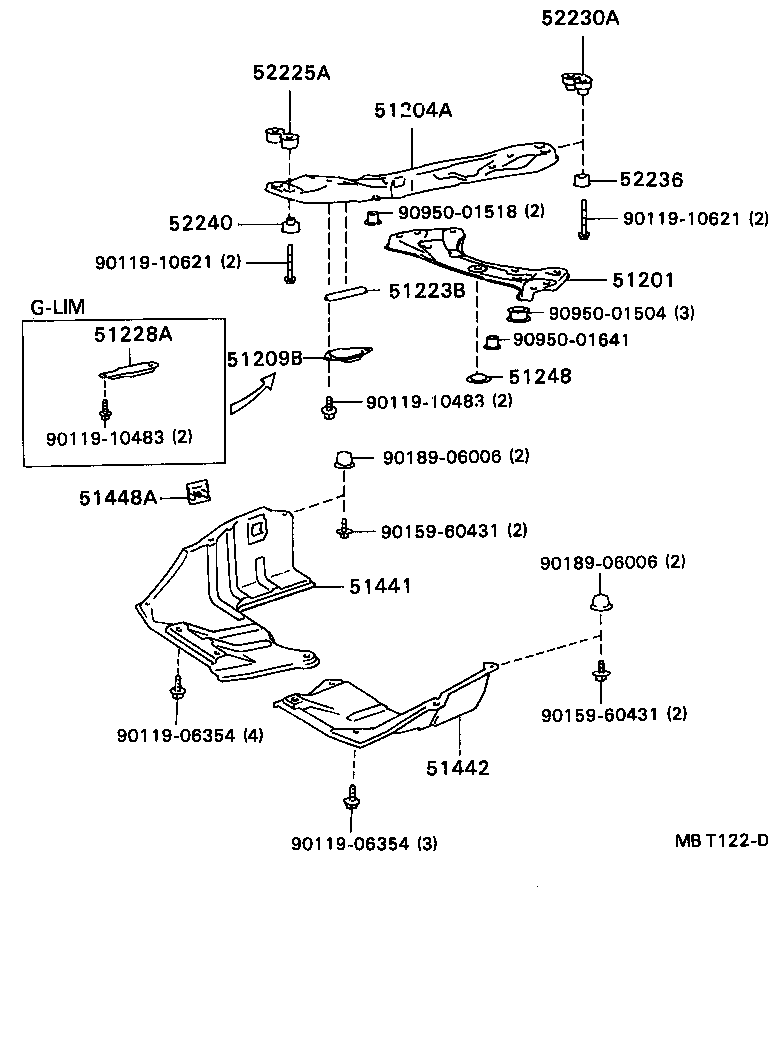 Suspension Crossmember & Under Cover