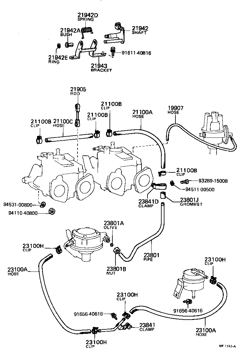 Fuel Pipe Clamp