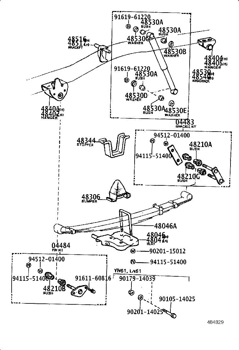Resorte trasero y amortiguador