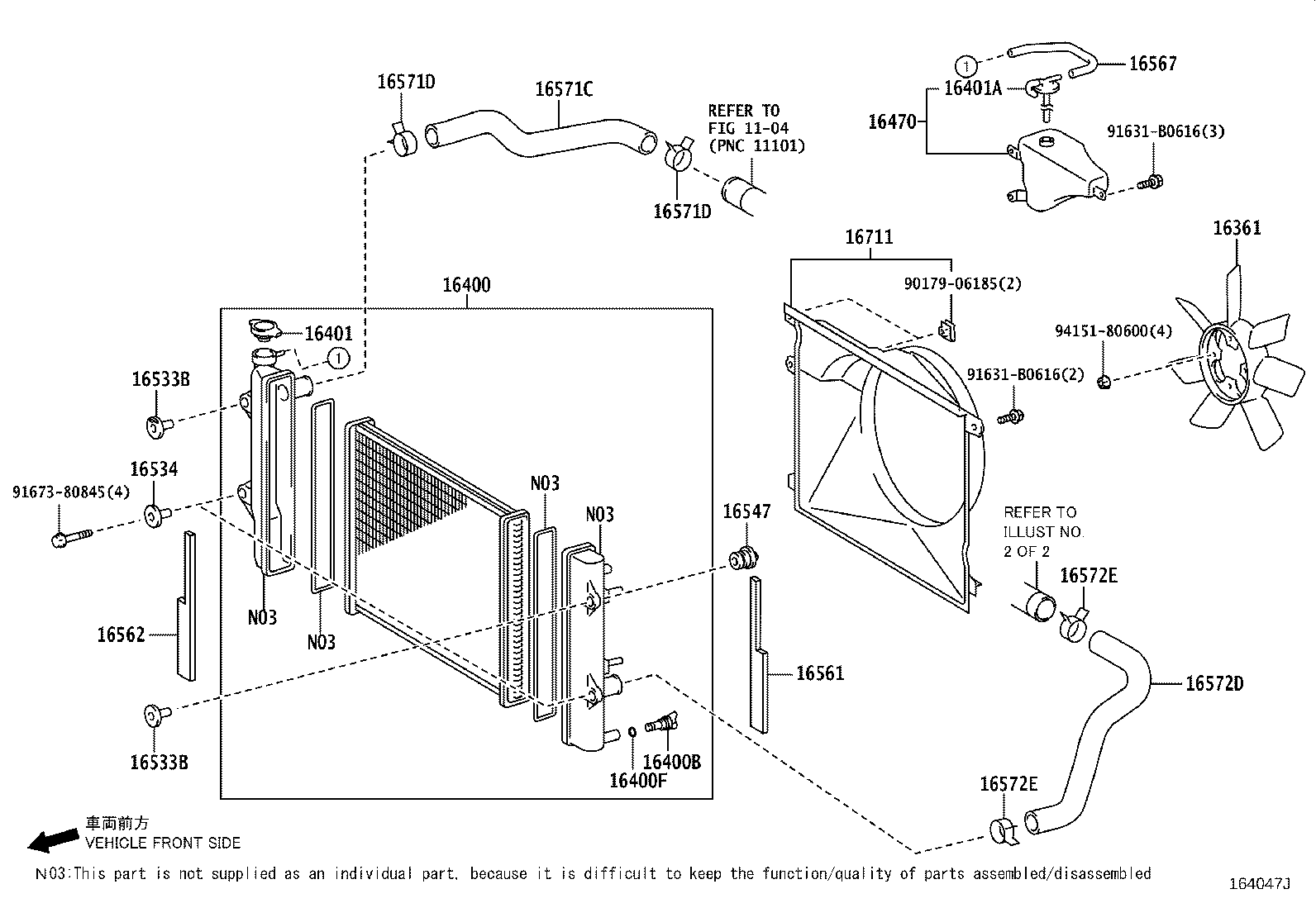 Radiator Water Outlet