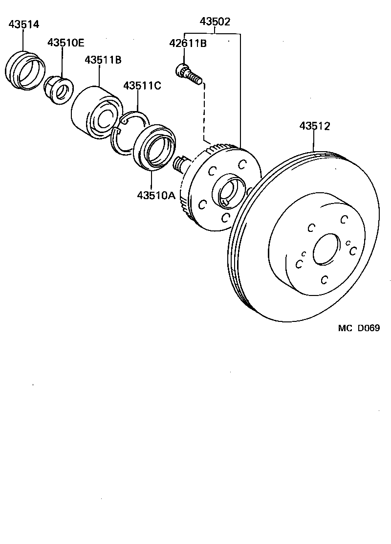 Front Axle Hub
