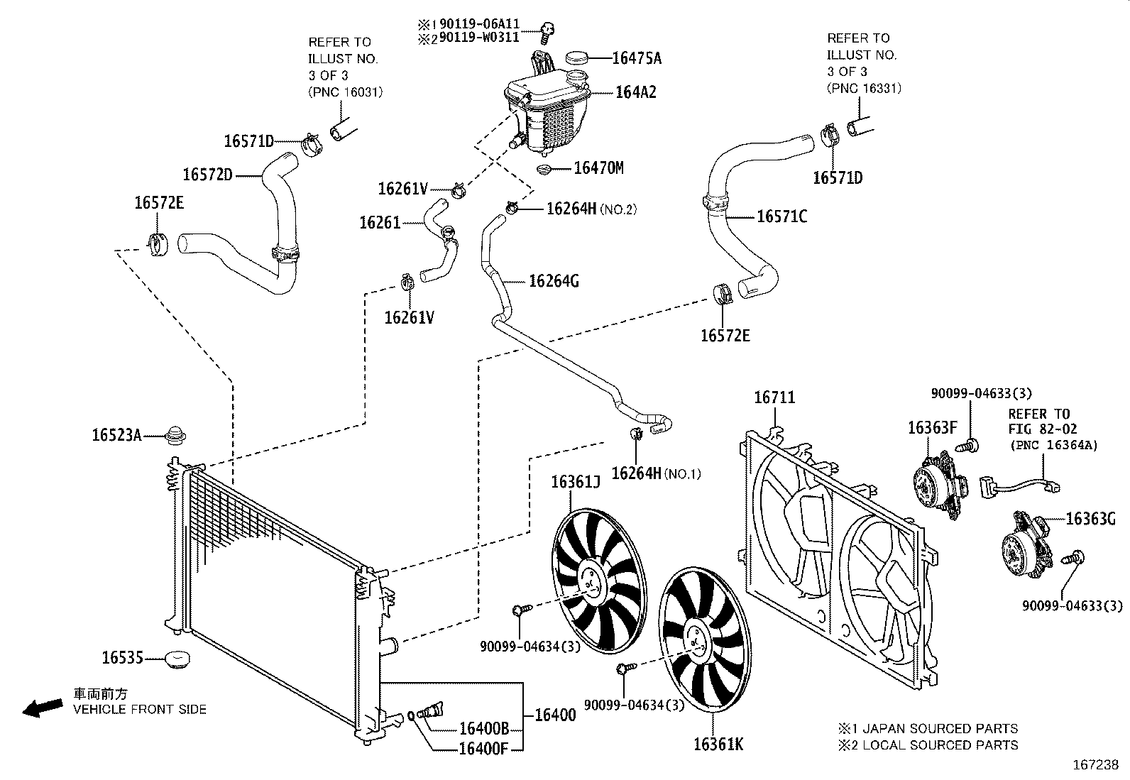 Radiator Water Outlet