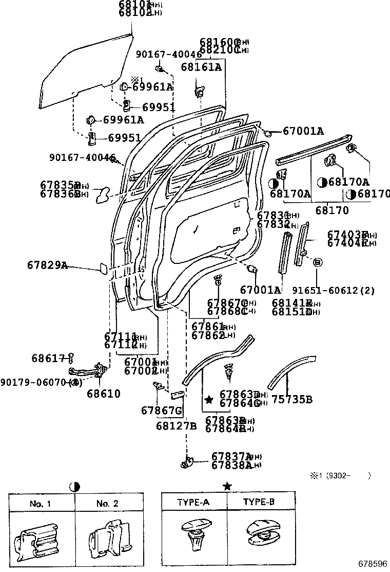 Front Door Panel & Glass