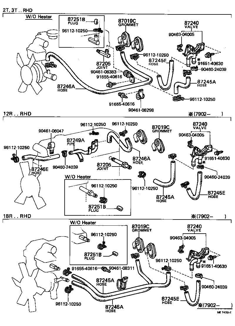 Tuberías de agua para calefacción y aire acondicionado