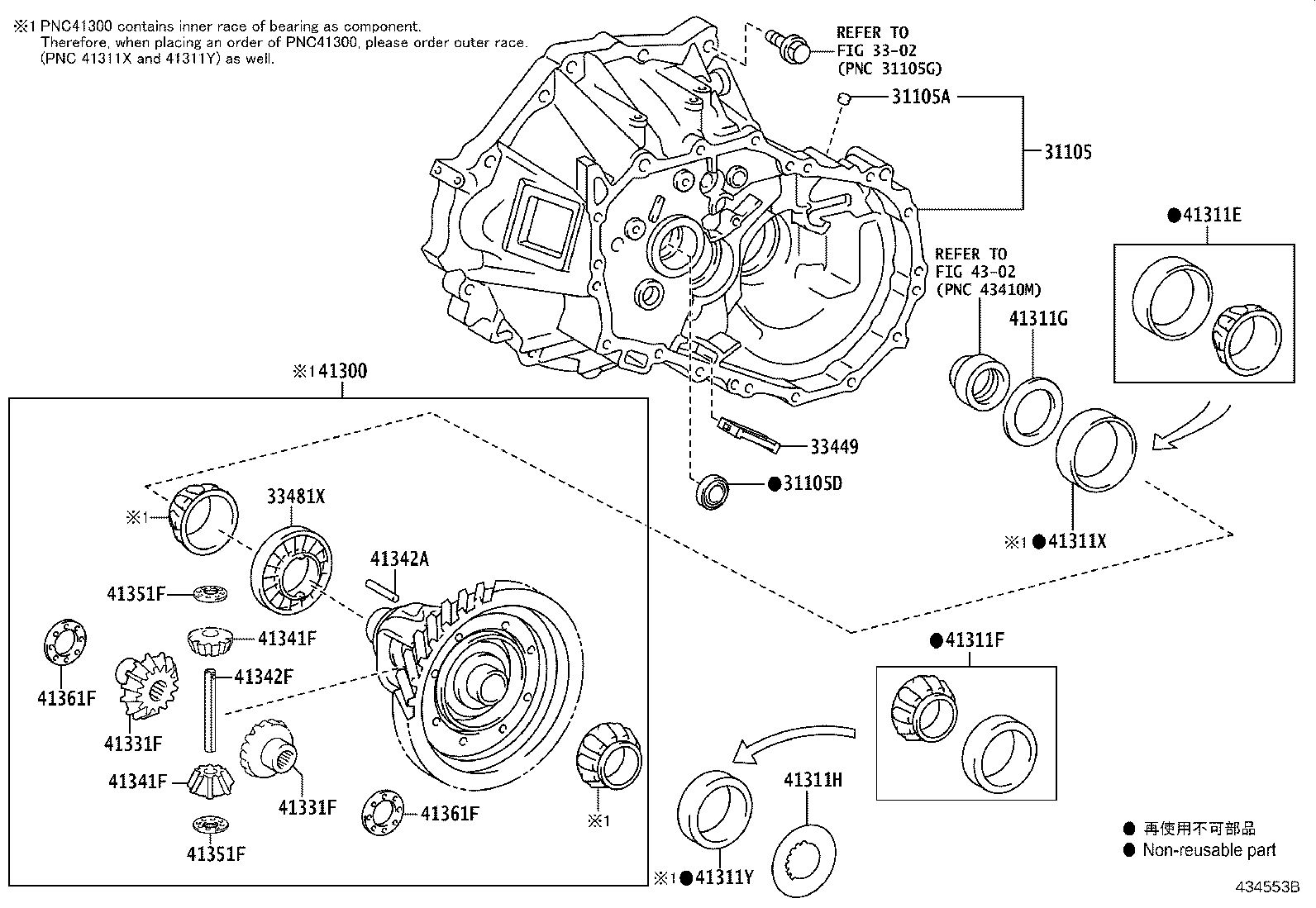 Front Axle Housing & Differential