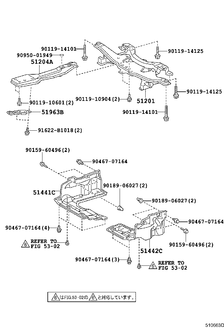 Suspension Crossmember & Under Cover
