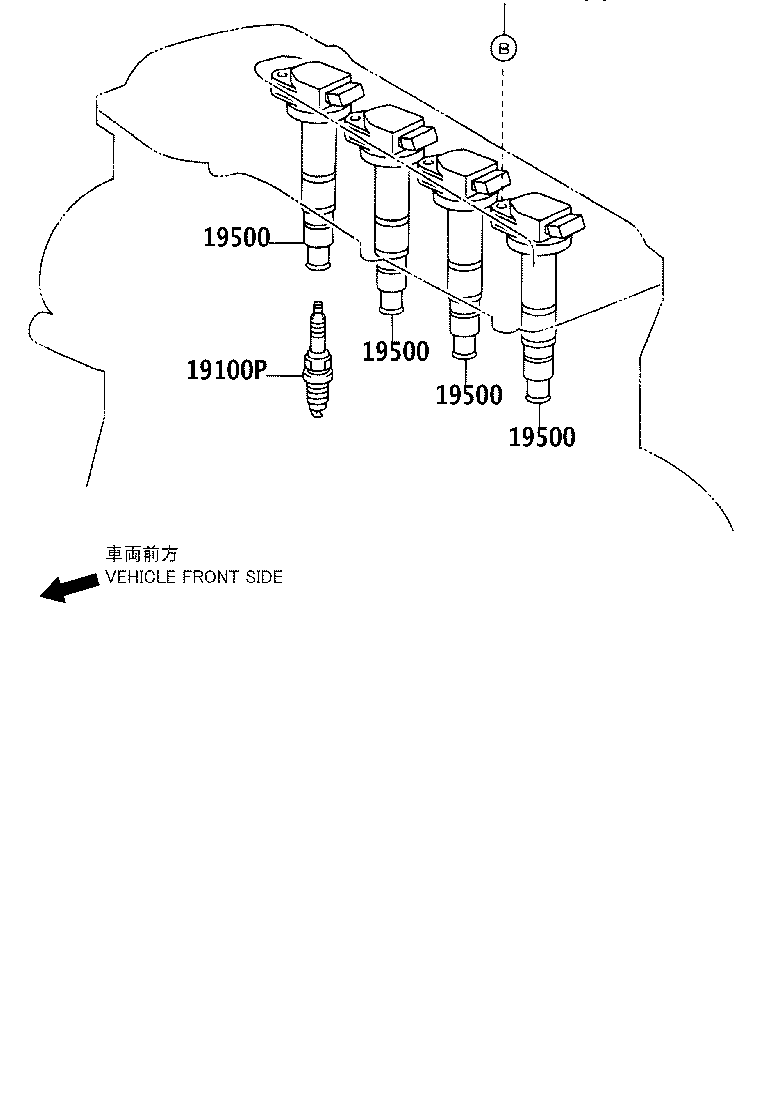 Ignition Coil Spark Plug Glow Plug
