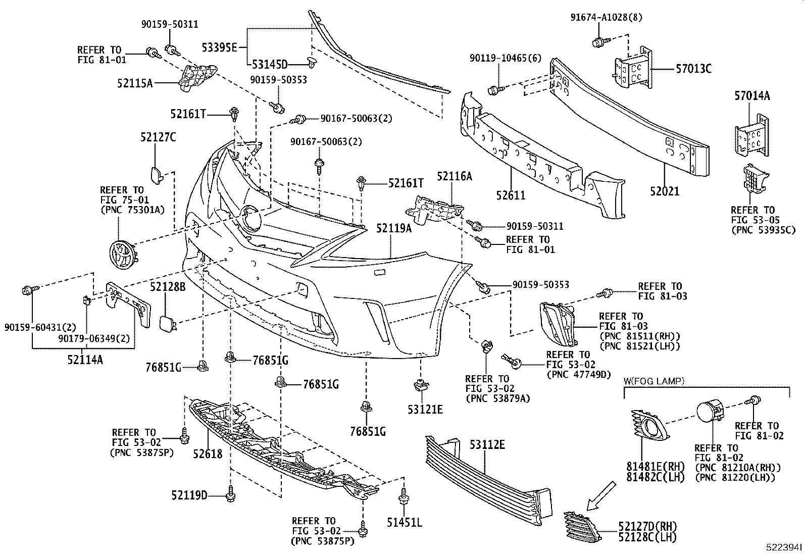 Front Bumper Bumper Stay