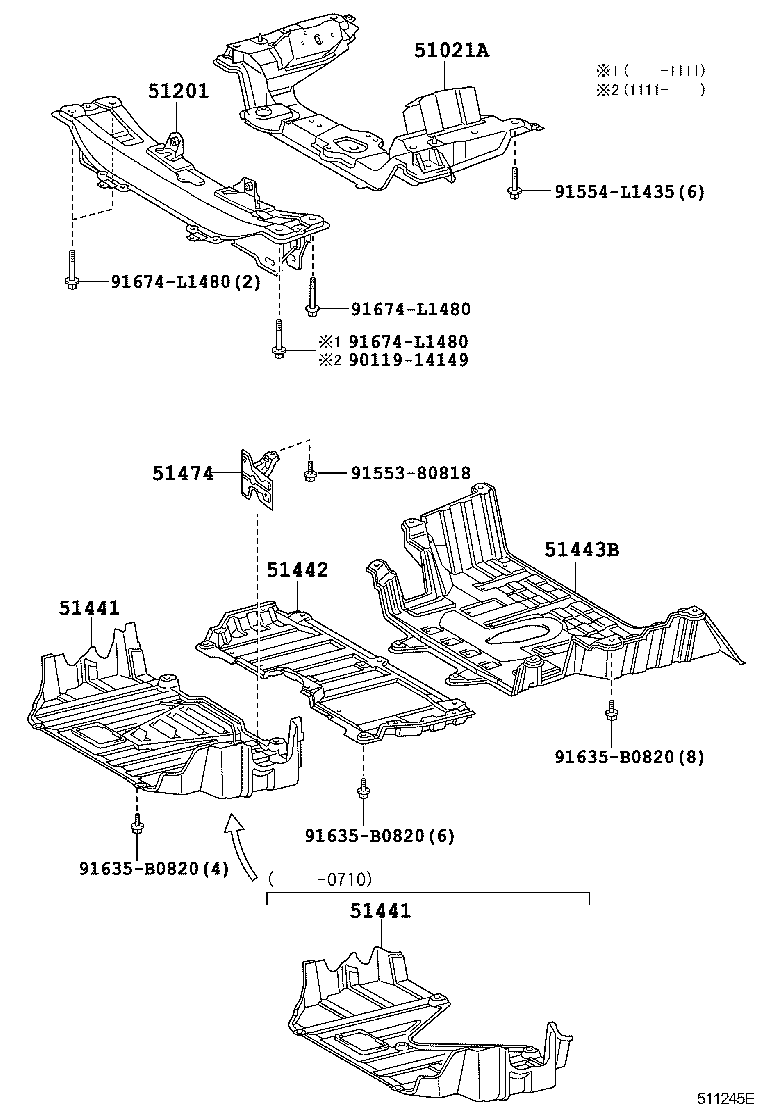 Suspension Crossmember & Under Cover