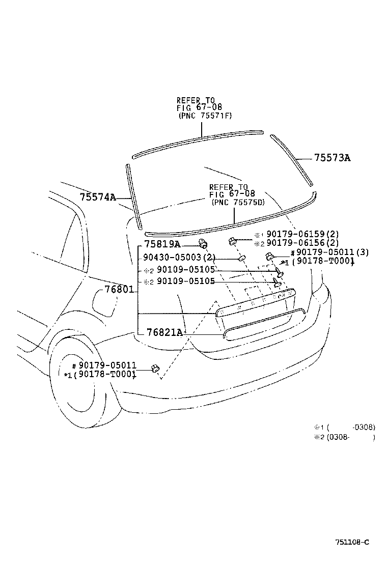Rear Moulding