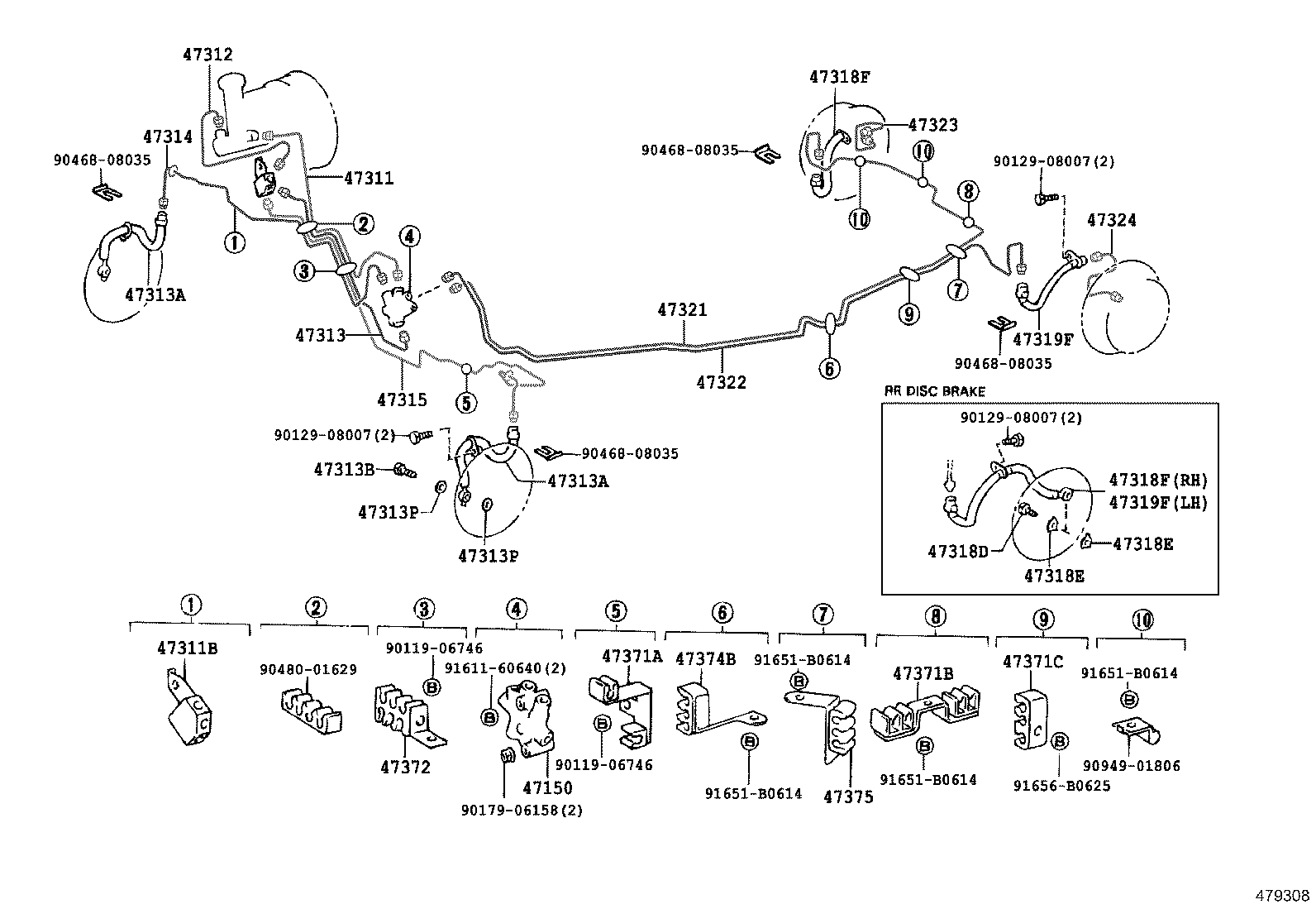 Brake Tube Clamp