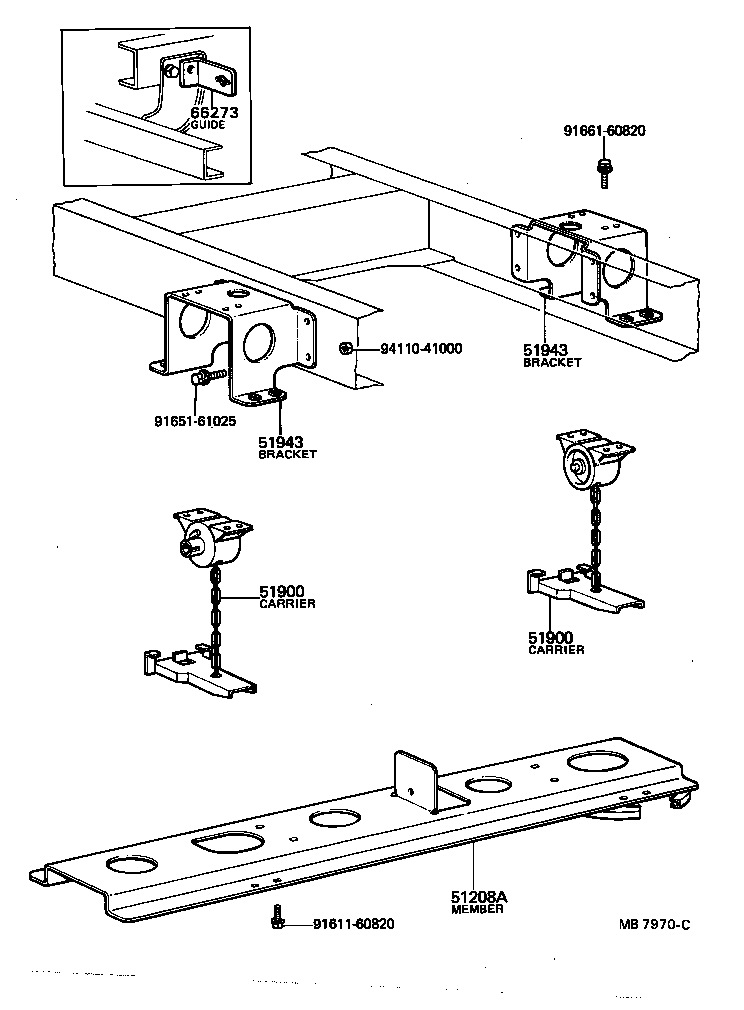 Spare Wheel Carrier