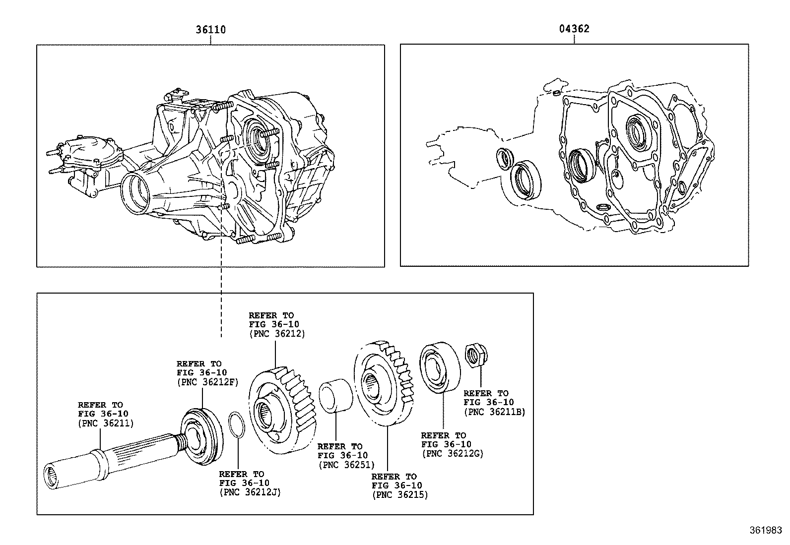Transfer Assembly Gasket Kit