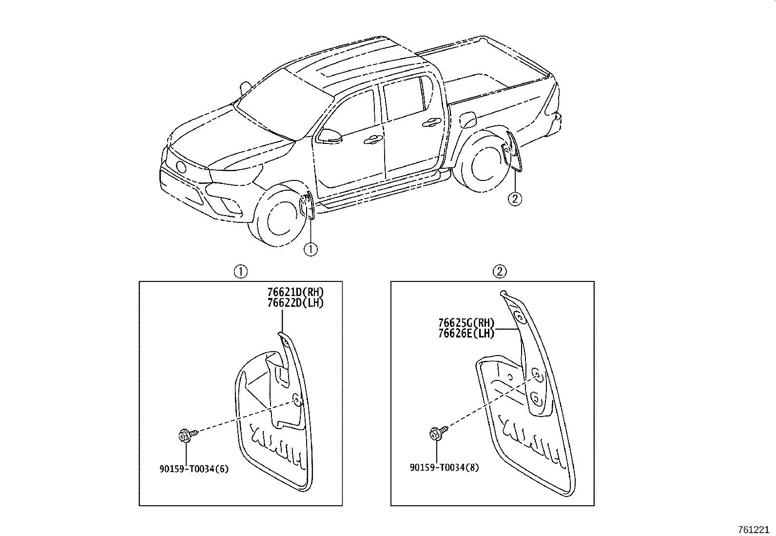 Spoiler & Side Mudguard