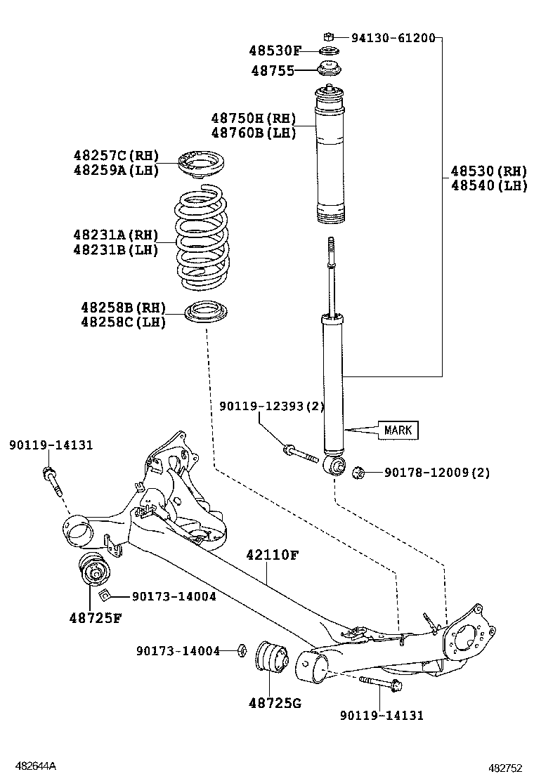 Rear Spring & Shock Absorber