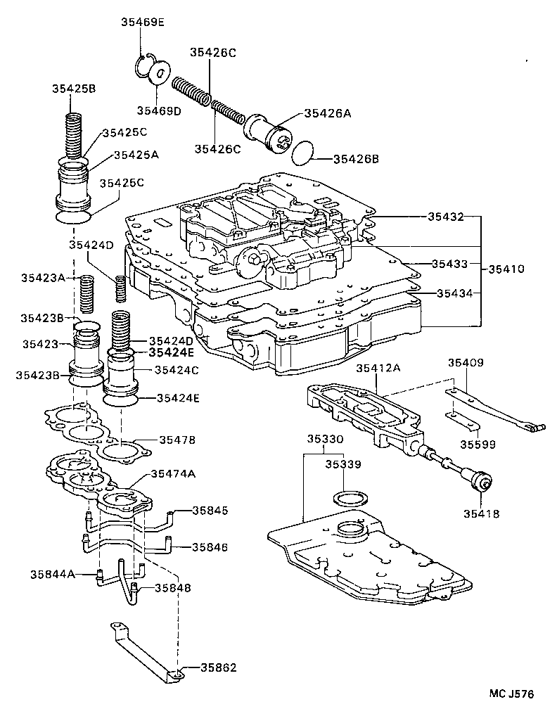 Valve Body Oil Strainer