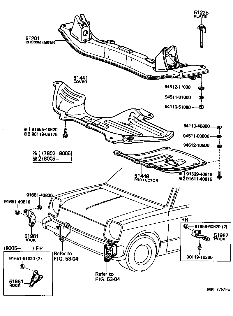 Suspension Crossmember & Under Cover