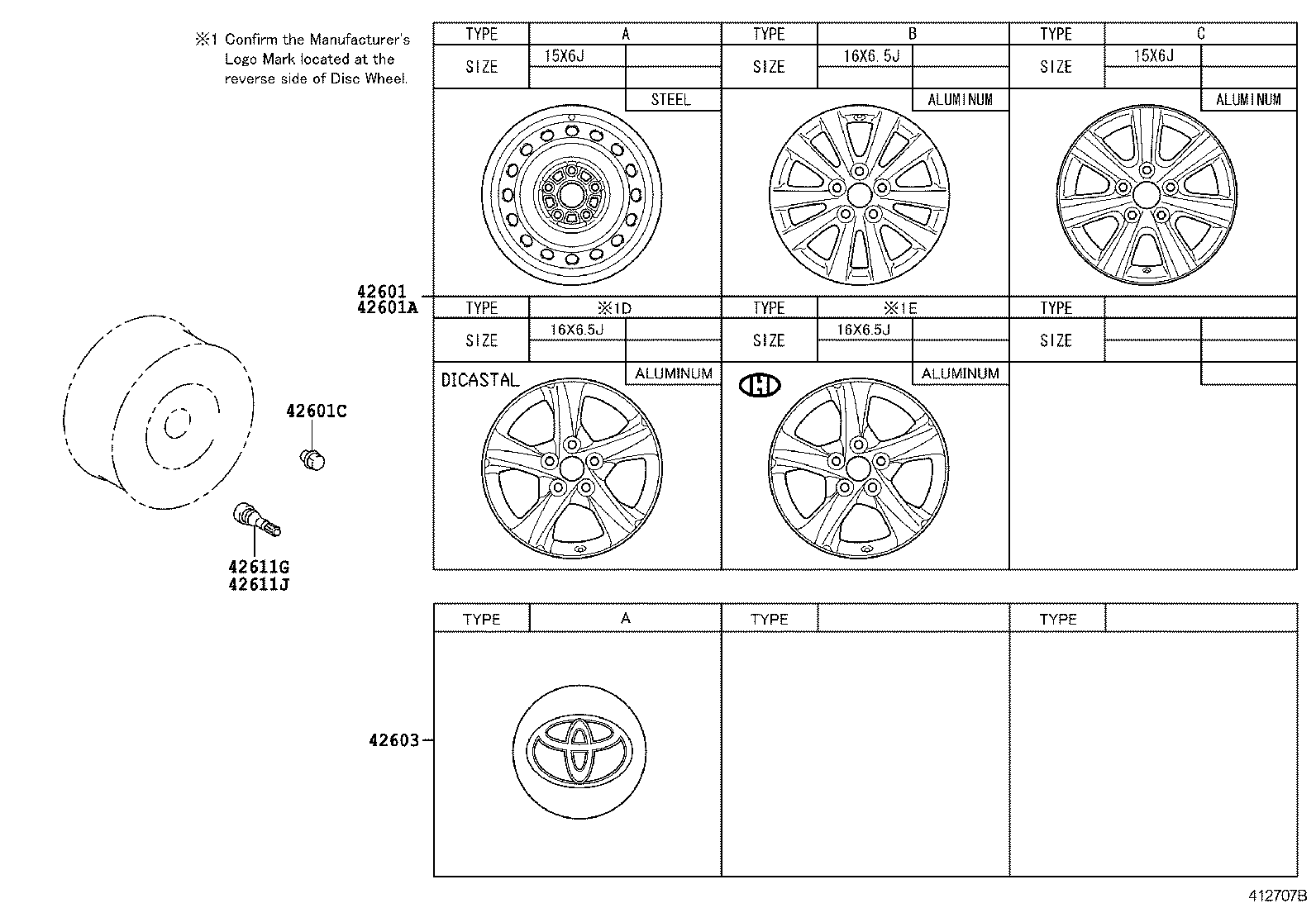 Tapa de rueda de disco