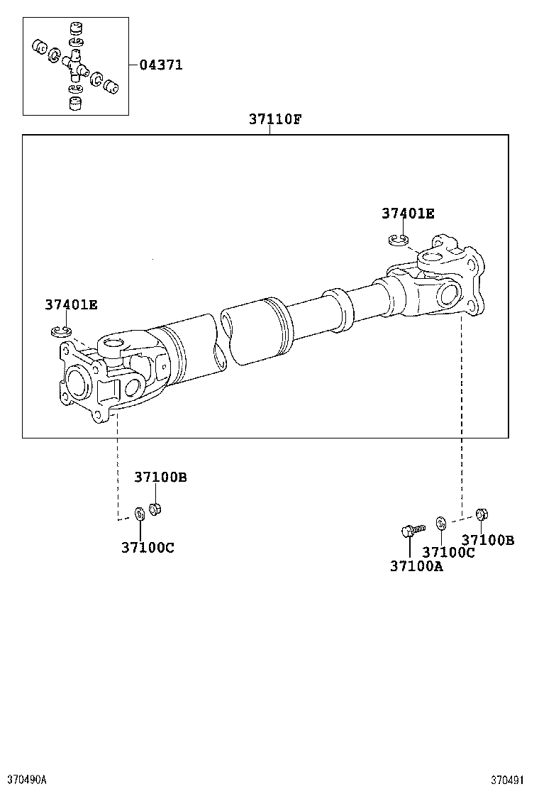Propeller Shaft & Universal Joint
