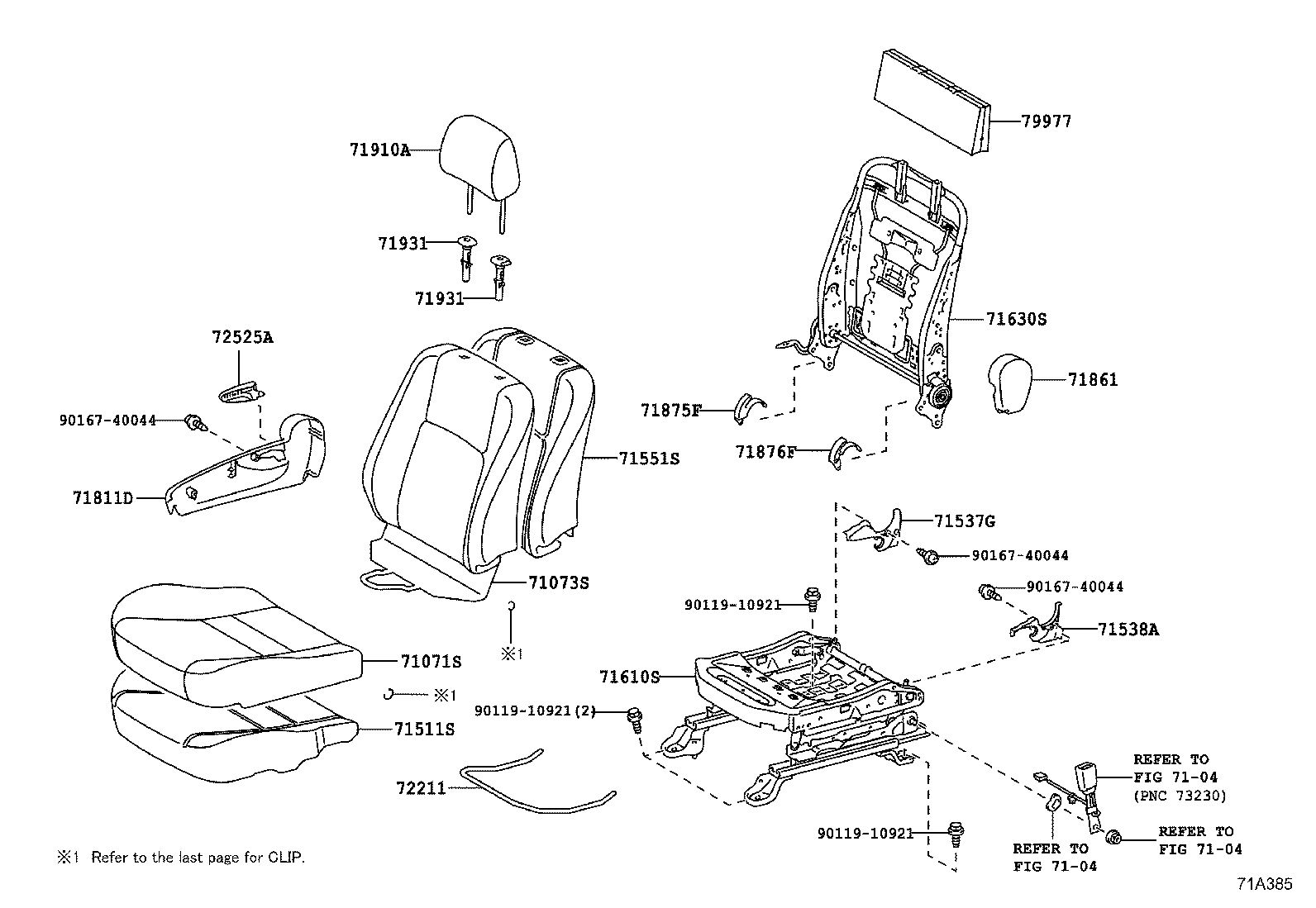 Seat & Seat Track