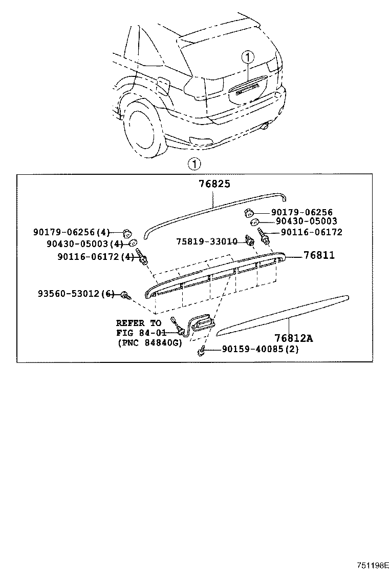 Rear Moulding